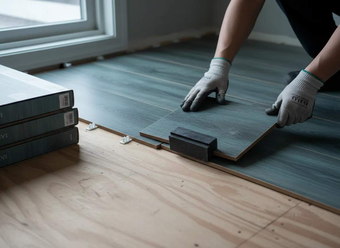 Luxury Vinyl Plank Installation company in Cuba, KS